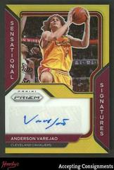 Anderson Varejao [Gold Prizm] Basketball Cards 2020 Panini Prizm Sensational Signatures Prices