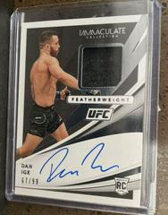 Dan Ige [Memorabilia Autograph] Ufc Cards 2021 Panini Immaculate UFC Prices
