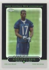 Airese Currie [Black Refractor] #230 Football Cards 2005 Topps Chrome Prices
