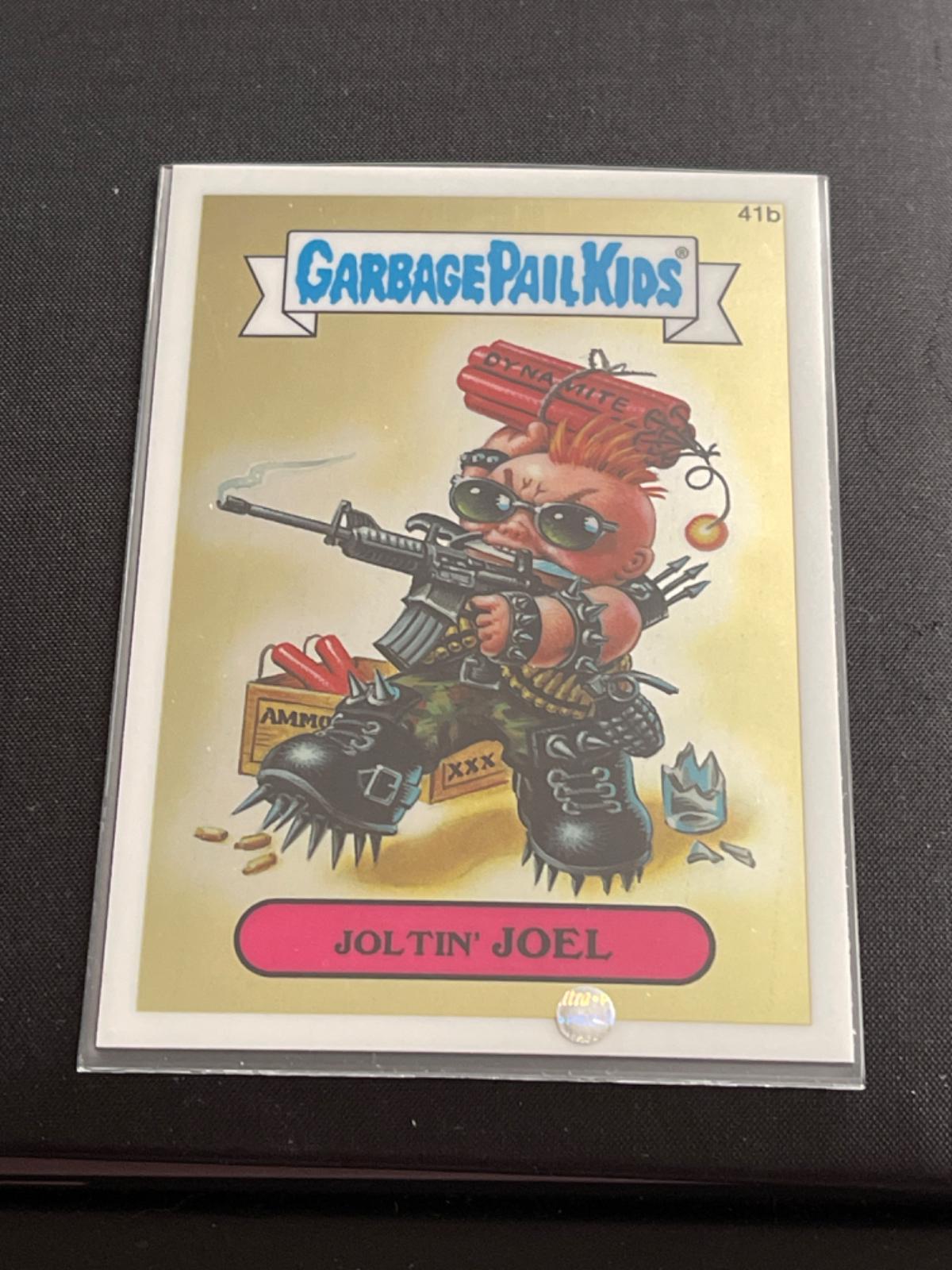 Joltin' JOEL #41b 2013 Garbage Pail Kids Chrome