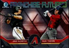 Jake McCarthy / Alek Thomas #FF-ARI  Baseball Cards 2018 Bowman Draft Franchise Futures Chrome Prices