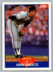 John Smoltz #616 Baseball Cards 1989 Score Prices