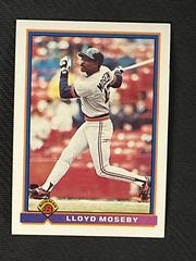 Lloyd Moseby #135 Baseball Cards 1991 Bowman Prices