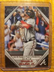 Ronald Acuna Jr #RA-22 Baseball Cards 2019 Topps Ronald Acuna Jr. Star Player Highlights Prices