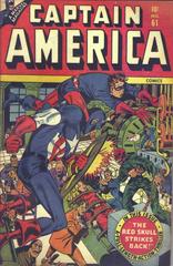 Captain America #61 (1947) Comic Books Captain America Prices