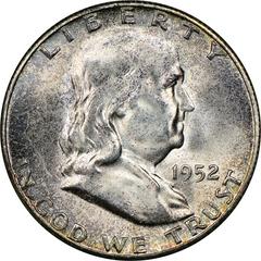 1952 [PROOF] Coins Franklin Half Dollar Prices