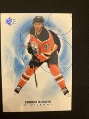 Connor McDavid [Blue] Hockey Cards 2020 SP Prices