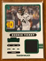 Travon Walker Football Cards 2022 Panini Contenders Rookie Ticket Swatches Prices