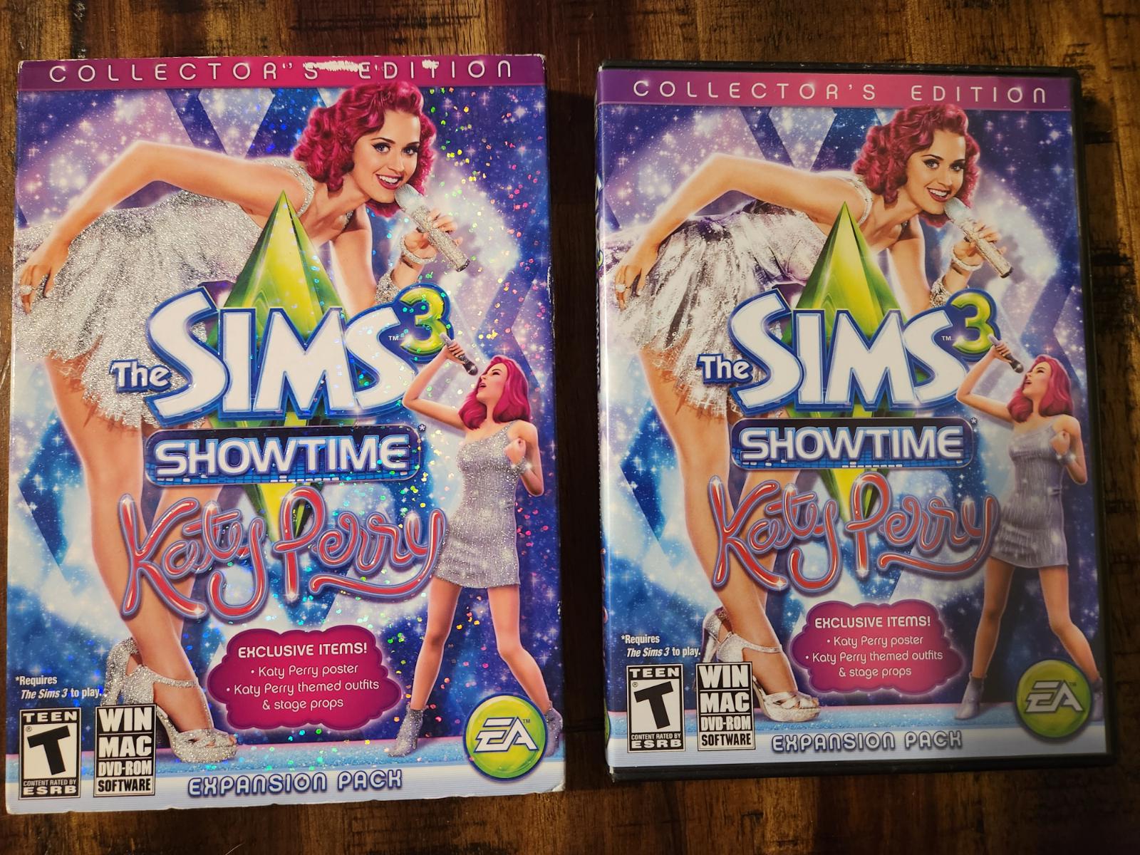The Sims 3 Showtime Katy Perry Collector s Edition Item Box And The Sims 3 Showtime Katy Perry Collector s Edition Item Box And