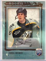 Shea Weber [Autograph] Hockey Cards 2006 Upper Deck Be A Player Prices