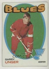 Garry Unger #26 Hockey Cards 1971 Topps Prices