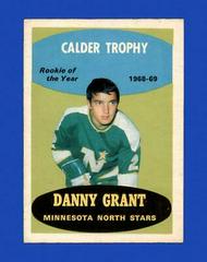Danny Grant [Calder Trophy] Hockey Cards 1969 O-Pee-Chee Prices
