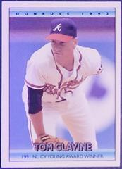 Tom Glavine NL Cy Young Baseball Cards 1992 Panini Donruss Bonus Cards Prices
