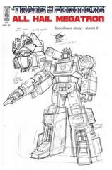Transformers: All Hail Megatron [Guidi Sketch] Comic Books Transformers: All Hail Megatron Prices