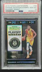 Giannis Antetokounmpo [Playoff Ticket] Basketball Cards 2019 Panini Contenders Prices