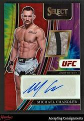 Michael Chandler [Tie Dye] #AM-MCH Ufc Cards 2022 Panini Select UFC Autograph Memorabilia Prices