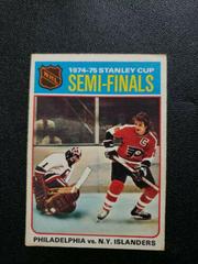 Semi Finals [Philadelphia, NY Islanders] #2 Hockey Cards 1975 O-Pee-Chee Prices