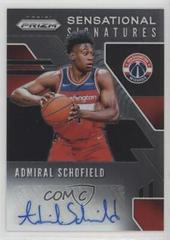 Admiral Schofield #SS-ASF Basketball Cards 2019 Panini Prizm Sensational Signatures Prices