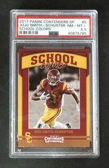 JuJu Smith-Schuster Football Cards 2017 Panini Contenders Draft Picks School Colors Prices