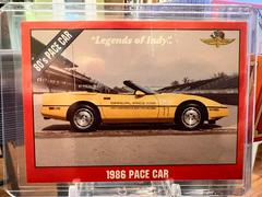 1986 Pace Car #53 Racing Cards 1992 Legends of Indy Prices