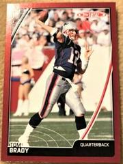 Tom Brady [Red] Football Cards 2007 Topps Total Prices