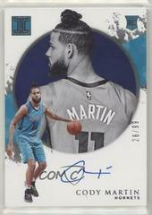 Cody Martin [Autograph] #103 Basketball Cards 2019 Panini Impeccable Prices