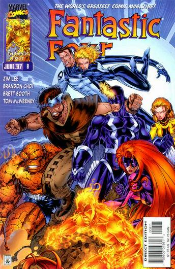 Fantastic Four #8 (1997) Cover Art