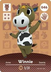 Winnie #046 [Animal Crossing Series 1] Amiibo Cards Prices