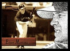 Edgar Martinez #21 Baseball Cards 1996 Pinnacle Aficionado Slick Picks Prices