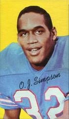O.J. Simpson [Square Corner Proof] Football Cards 1970 Topps Super Prices