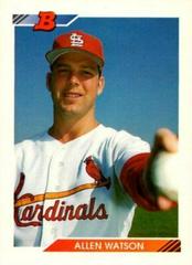 Allen Watson #634 Baseball Cards 1992 Bowman Prices