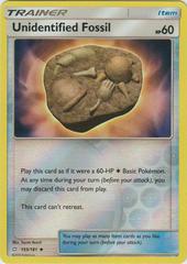 Unidentified Fossil [Reverse Holo] Pokemon Team Up Prices