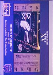 Super Bowl XV Football Cards 1990 Pro Set Super Bowl 160 Prices