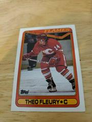 Theo Fleury Hockey Cards 1990 Topps Prices