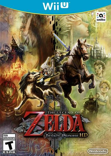 Zelda Twilight Princess HD Cover Art
