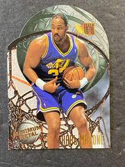 Karl Malone Basketball Cards 1995 Metal Maximum Prices