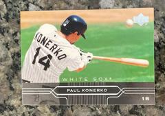 Paul Konerko #49 Baseball Cards 2005 Upper Deck Prices