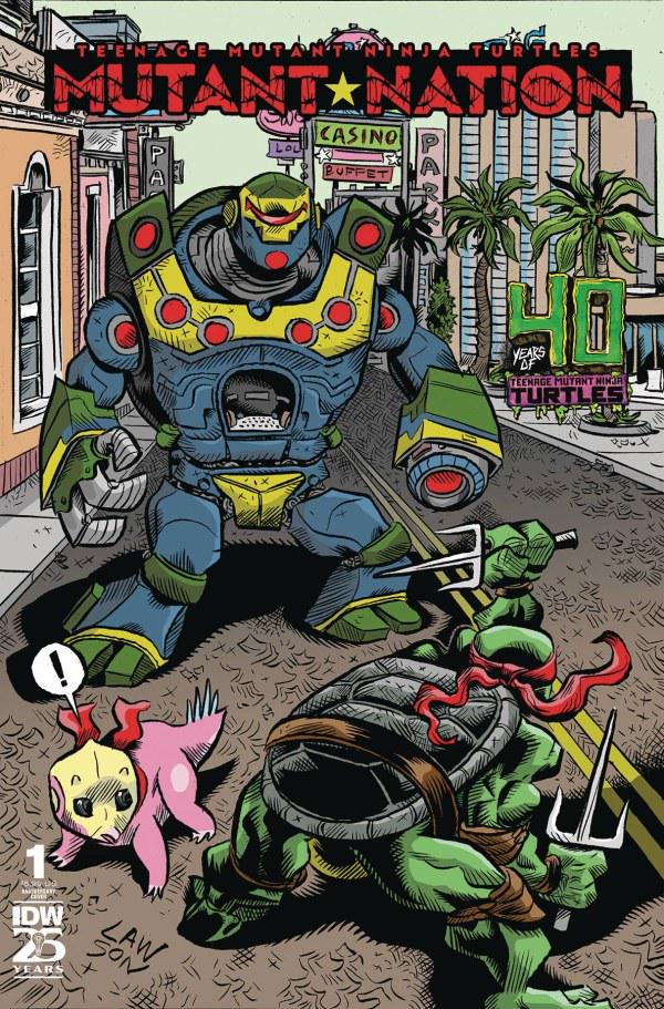 Teenage Mutant Ninja Turtles: Mutant Nation [Lawson] #1 (2024) Comic Books Teenage Mutant Ninja Turtles: Mutant Nation