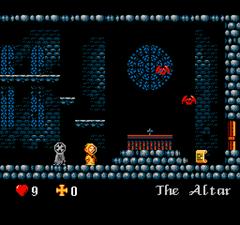 Screenshot 2 | L'Abbaye des Morts [Homebrew] NES
