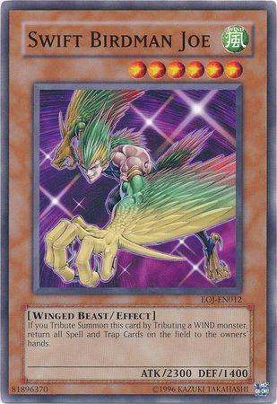 Swift Birdman Joe EOJ-EN012 YuGiOh Enemy of Justice