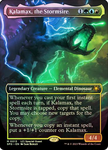 Kalamax, The Stormsire [Borderless Foil] #13 Magic Special Guests