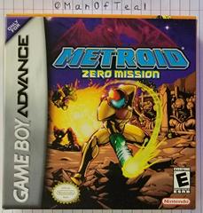 Box Front | Metroid Zero Mission GameBoy Advance