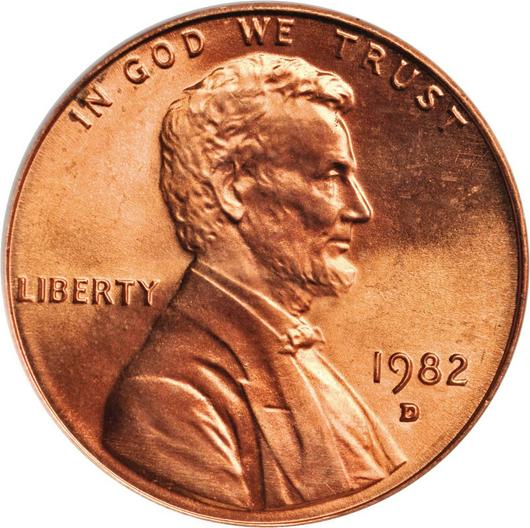 1982 D [LARGE DATE BRONZE] Cover Art