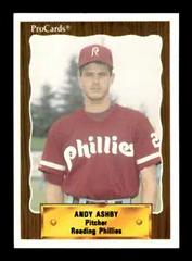 Andrew Ashby #1211 Baseball Cards 1990 Procards Prices