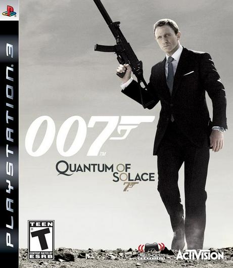 007 Quantum of Solace Cover Art