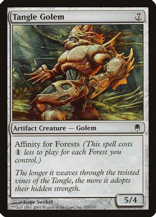 Tangle Golem [Foil] Magic Darksteel