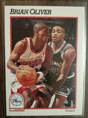 Brain Oliver #412 Basketball Cards 1991 Hoops Prices
