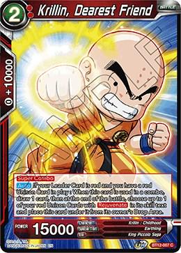 Krillin, Dearest Friend [Foil] BT12-007 Dragon Ball Super Vicious Rejuvenation