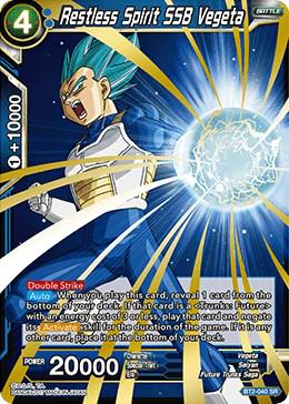 Restless Spirit SSB Vegeta BT2-040 Dragon Ball Super Union Force