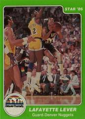 Lafayette Lever Basketball Cards 1986 Star Prices